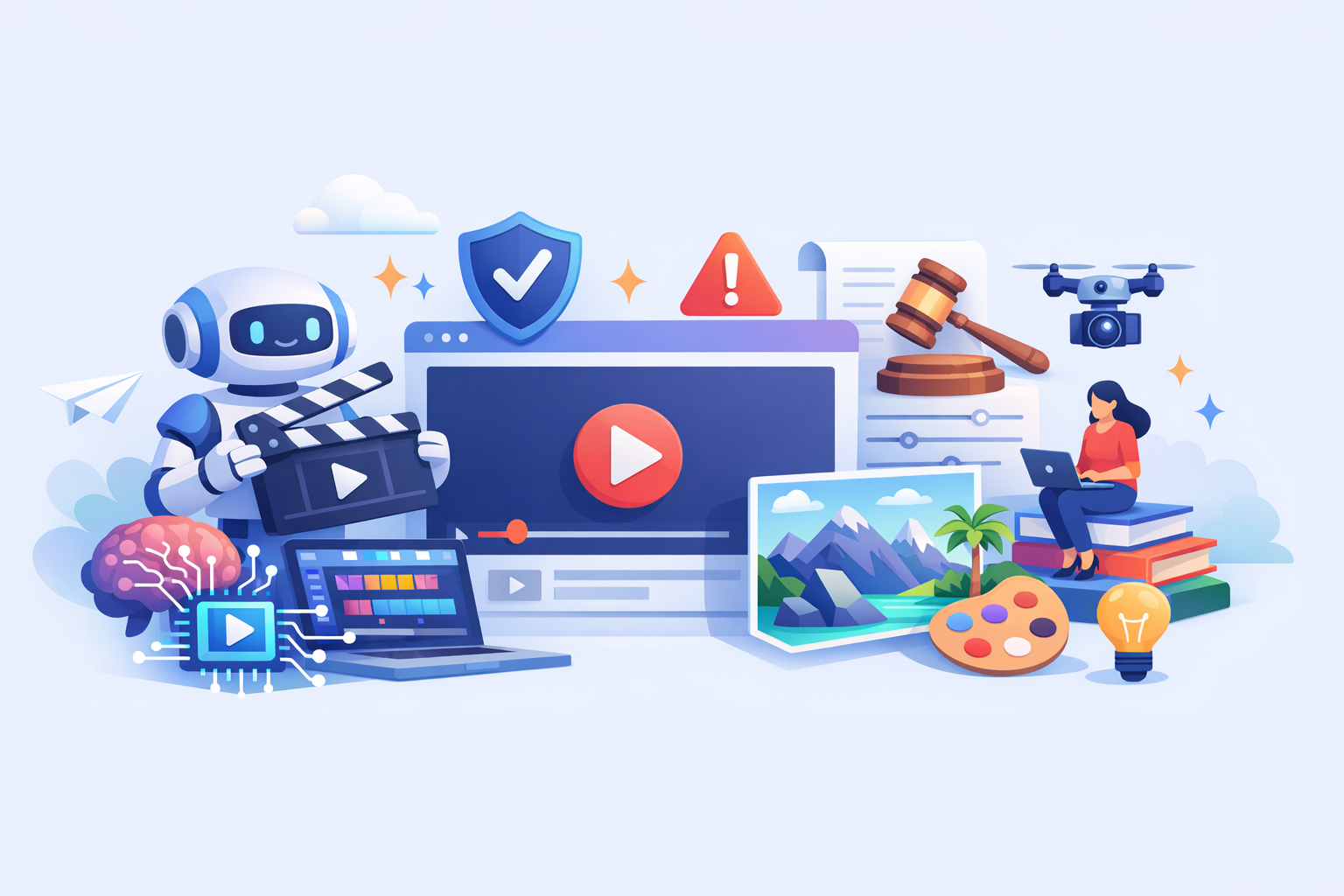 YouTube policy updates and AI video tools