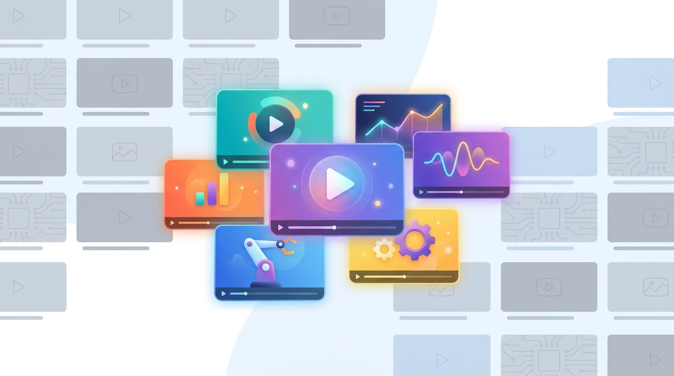 Unique video thumbnails standing out among AI-generated content
