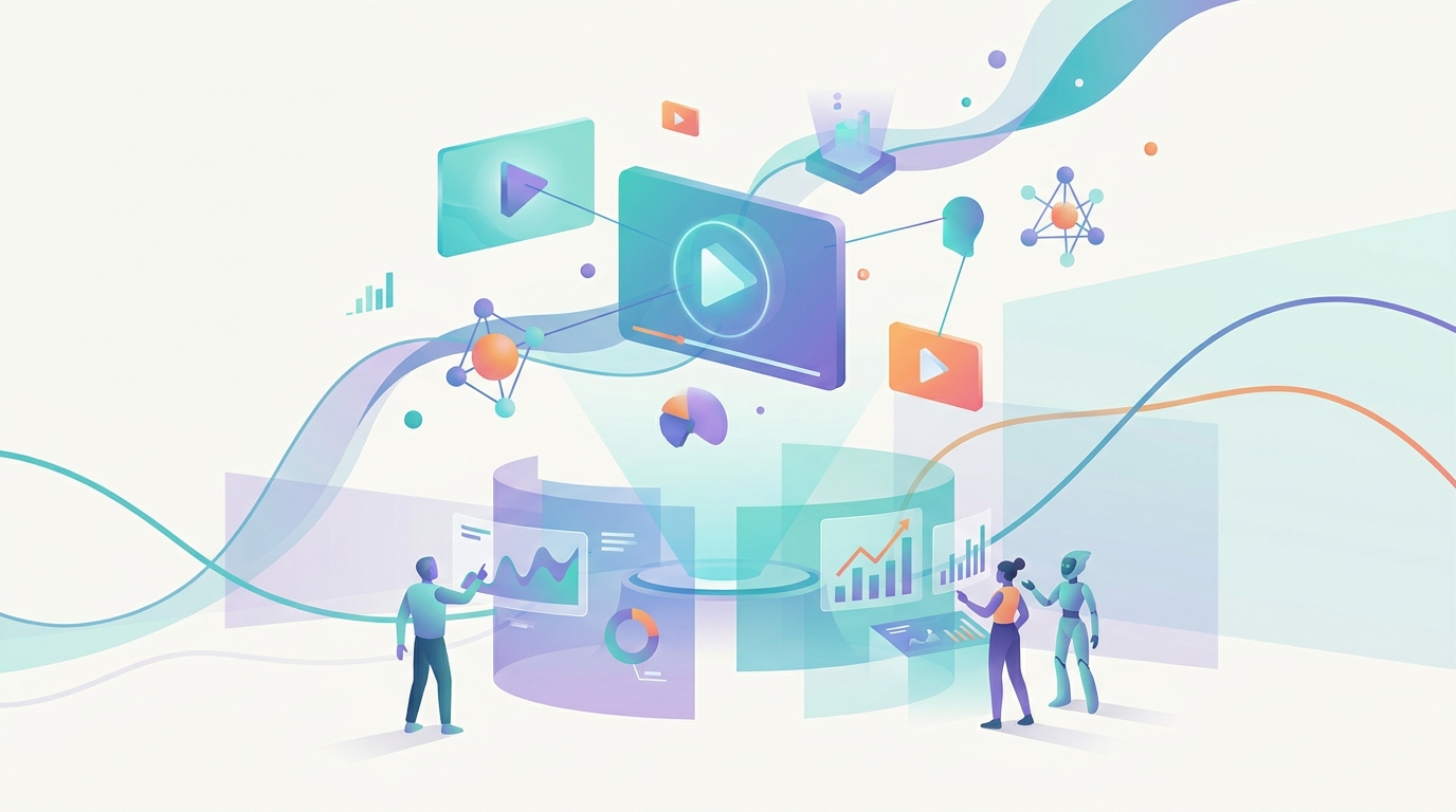 AI-generated video elements in digital marketing.