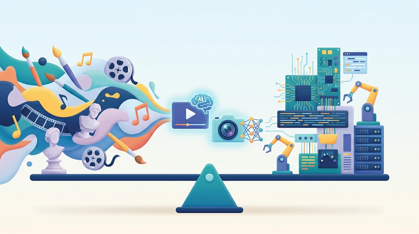 AI-Video-Tools, die Kunst und Technologie ausbalancieren