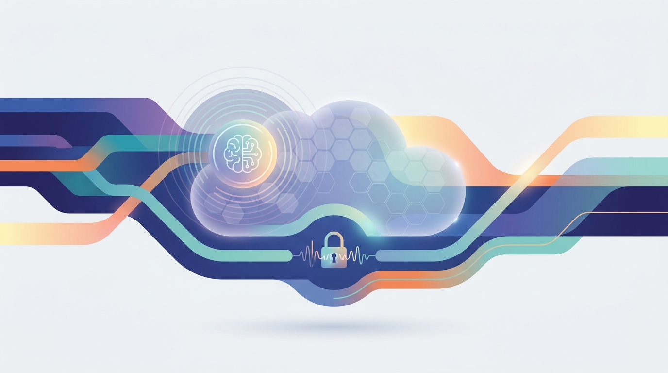 Illustration of AI watermarking in digital content
