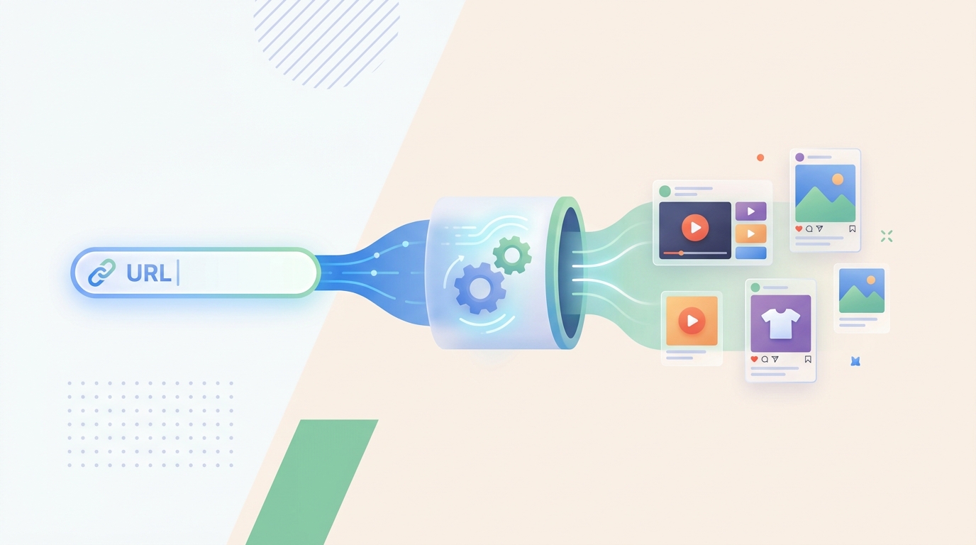 Auto-Generate Short-Form Ads from Product Links