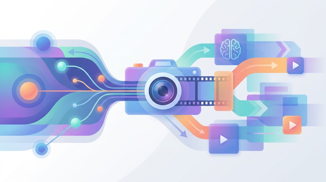 AI-driven video production workflow