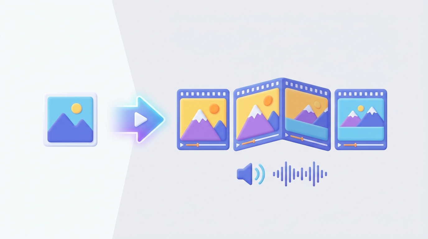 Turn an Image into a Multi-Shot Video with Audio
