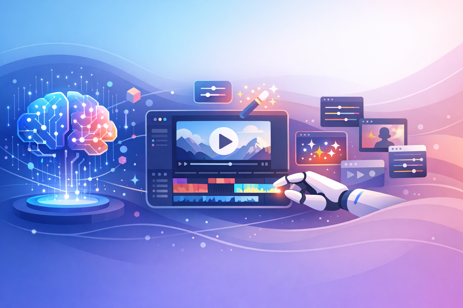 AI technologie transformující video editing