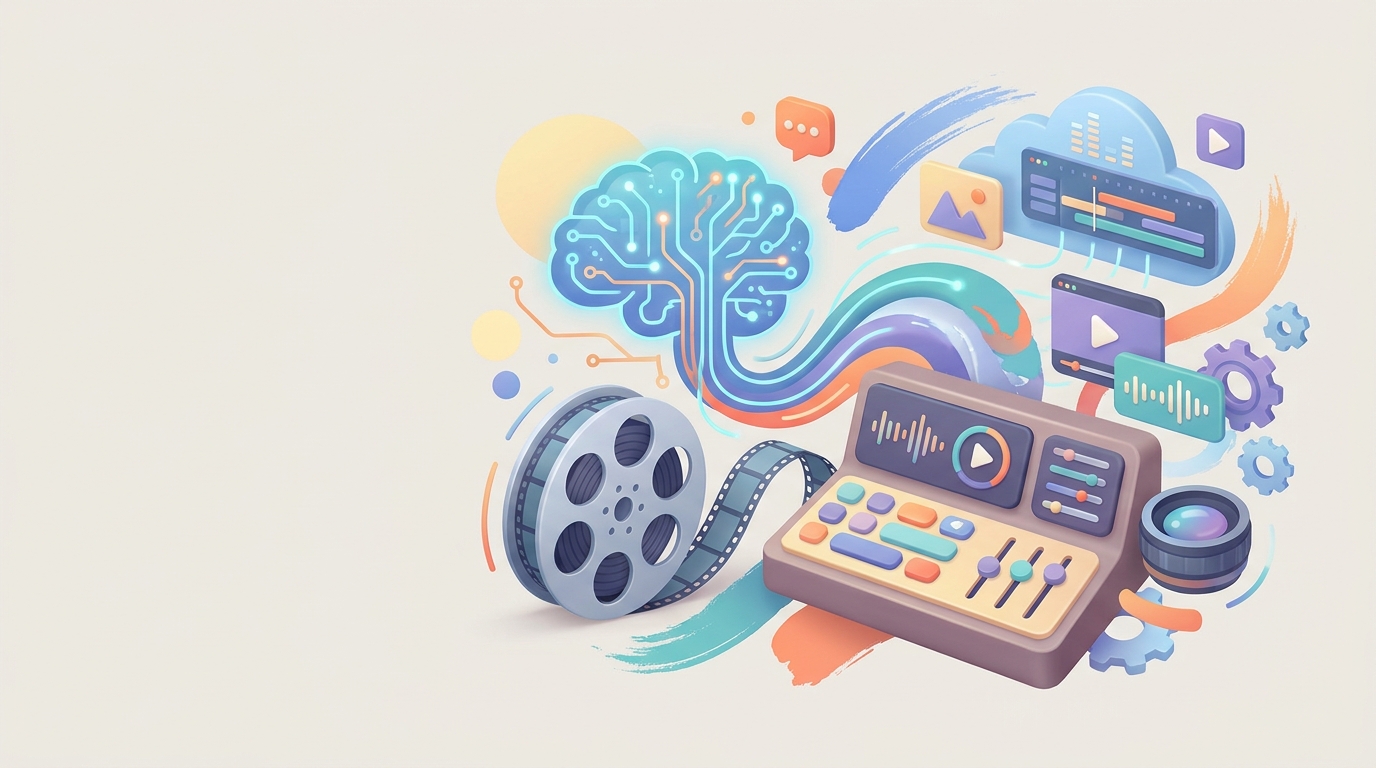 AI merging with traditional video editing tools.