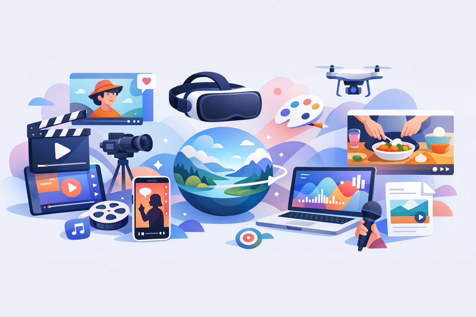 Diverse video styles representation