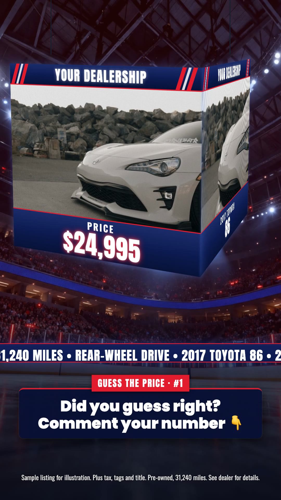Dealer Jumbotron