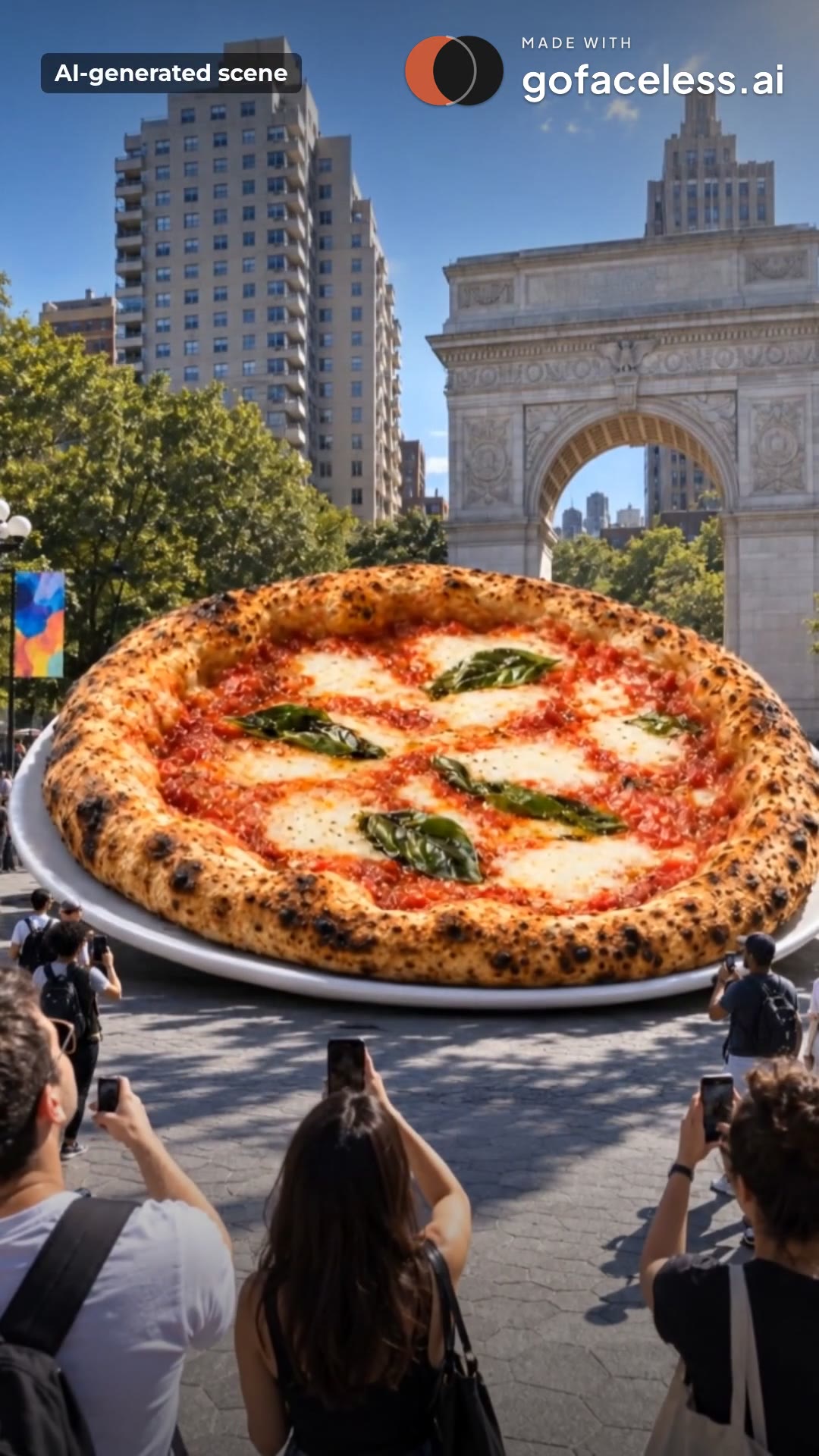Giant Dish on the Town