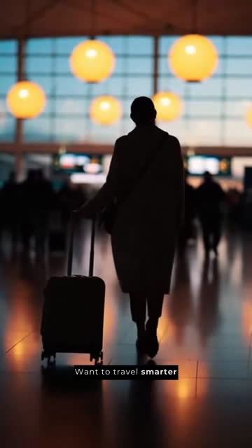 Faceless video example: Travel hacks