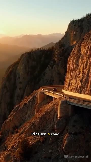 Faceless video example: The most dangerous roads in the world