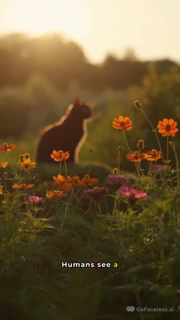Faceless video example: How animals see the world