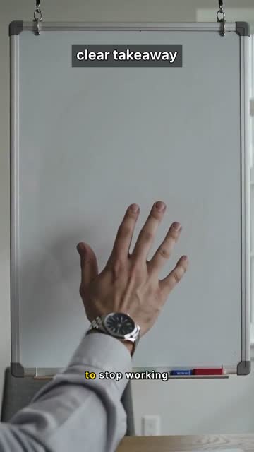 Faceless video example: Make a 15 second video about productivity tips for startup founders in a clean modern style. Audience: busy founders. Tone: practical and direct. Use simple visuals, short captions, and a clear takeaway.