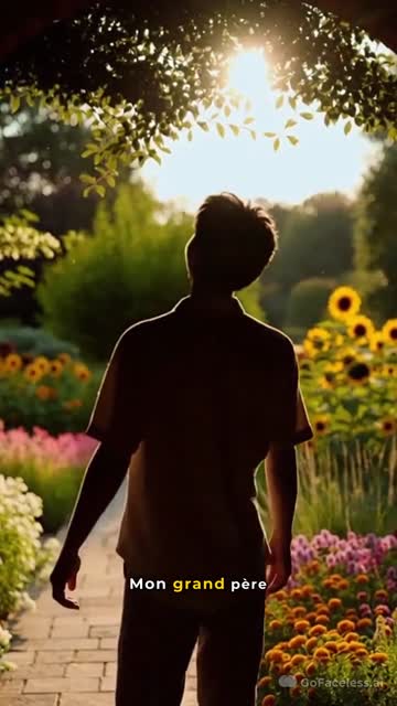 Faceless video example: un grand-père se moque ouvertement de ses petits enfants en leur expliquant de manière "trash" comment on fait des bébés