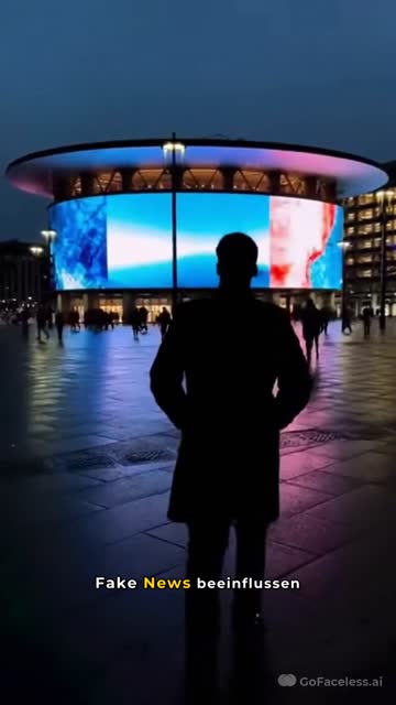 Faceless video example: Ich möchte ein Video erstellen, welches Menschen anspricht zum Thema Umgang mit Fake News als Einladung an einer Befragung zu diesem Thema teilzunehmen.