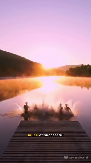 Faceless video example: 5 habits of successful people