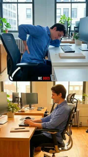 Faceless video example: Create a 45s Algerian Darija UGC ad for my Shopify store selling ergonomic chairs. Audience: office workers with back pain. Tone: direct and funny. Show before/after comfort, preserve the price 19,900 DZD, and end with 'Order today'.