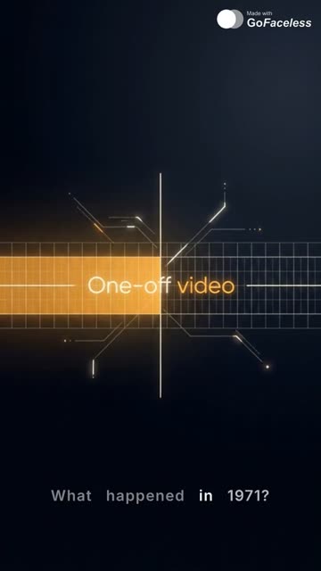Faceless video example: make a 1 min video from the content